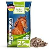 Eggersmann Mein Pferdefutter Golden Mineral 25 kg – Mineralfutter für Pferde & Ponys –...